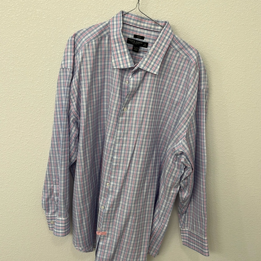 Pronto Uomo Long Sleeve Button Up Shirt.